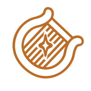 Logo of lyre and star